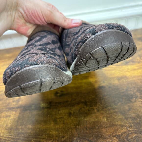 Merrell Size 8.5 Encore Clog Comfort Shoes Cushioned Brown Black Mule Slip On - Picture 8 of 12